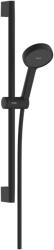 Hansgrohe Activera S EcoSmart 95 1jet kézizuhany 65 cm zuhanyrúddal, matt fekete 28041670 (28041670)