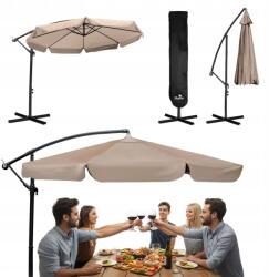 Plonos Nagy kerti napernyő Plonos 350 cm huzat - Állítható, robusztus (488103)