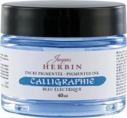Jacques Herbin Calligraphy Kalligrafikus tinta Electric Blue 40 ml 1 db (11317T)