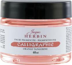 Jacques Herbin Calligraphy Kalligrafikus tinta Tangerine 40 ml 1 db (11356T)