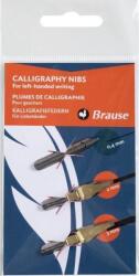 Brause 16506B Kalligrafikus hegy 0, 4 mm-2 mm-3 mm Calligraphy Left Handed 3 db (16506B)