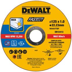 DEWALT Tartozékok - Vágótárcsa készlet rozsdamentes acélhoz 125x22, 23 mm, 100 db DT20540 (DT20540)