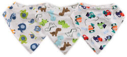 Baby Care nyálkendő szett 3 db-os - fiús (59880)