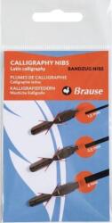 Brause 16500B Kalligrafikus hegy 1, 5 mm-2, 5 mm-4 mm Calligraphy 3 db (16500B)