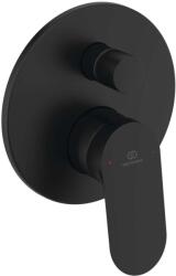 Ideal Standard Ceralife O - Rejtett csaptelep, 2 készülékhez, testtel, selyem fekete BE023XG (BE023XG)
