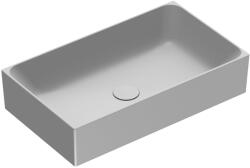 CATALANO New Zero mosdótál 60x35 cm négyszögletes mosdótálak szürke/kő matt 0222600023 (0222600023)