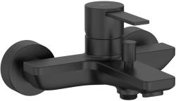 Roca Targa kád és zuhany csaptelep fali fekete A5A025FNB0 (A5A025FNB0)