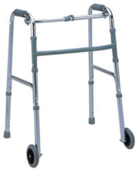  Járókeret nagy teherbírású, első kerekekkel, összecsukható