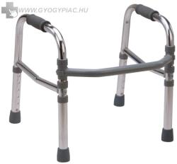  Rehab 4263 II Alumínium összecsukható, állítható magasságú járókeret 100 kg-ig 2.5 cm-enként állítható
