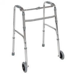  Összecsukható járókeret két kerékkel