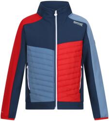 Regatta Gyermekek/gyerekek Brynden Padded Full Zip Soft Shell kabát 5-6 éves kék|vörös