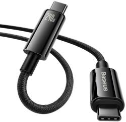 Baseus Tungsten Gold USB-C-USB-C kábel, 240W, 1 m (fekete)