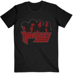 Thin Lizzy Band Photo Logo Black M Риза (TLTS08MB02)