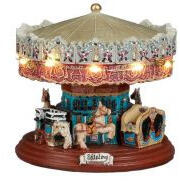 Luville Efteling Mini's Carrousel 9x9x8.5 cm
