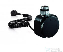 Radeco NORD 300W kábeles fűtőpatron, fényes fekete (Radeco_NORD_300_KAB_FFEK)