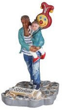 Luville Efteling Eftelingbezoekers: Met Jokieballon 4x5x7 cm - kvikki