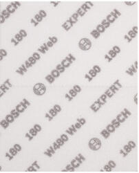 Bosch W480 kézi csiszolóháló, G180 2 db 115x140, G180 2 db mosható (2608902382)