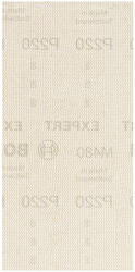Bosch M480 csiszolóháló rezgőcsiszolókhoz, 10 db 93x186 mm, P220 (2608900748)