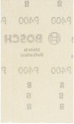 Bosch M480 csiszolóháló rezgőcsiszolókhoz 80x133 mm, G400, 10 db (2608900742)