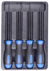KING TONY tömítőgyűrű kiszedő készlet 4 részes (9-30904AY) (9-30904AY) - hardtools