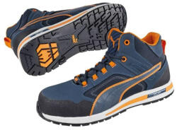 PUMA Crosstwist Mid S3 HRO SRC Védőbakancs Kék - 43 (PUM-633140-43_S3)
