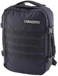 CabinZero Military kis utazó hátizsák 28l -Absolute black - taskaweb