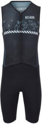 Keada Sports Férfi ujjatlan trisuit - Signal One M fehér|fekete