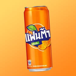  Thai Fanta Orange narancsos üdítőital 325ml