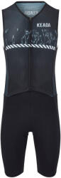 Keada Sports Férfi ujjatlan trisuit - Signal One XL fehér|fekete