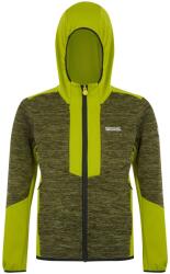 Regatta Gyermekek/gyerekek Dissolver X Fleece Full Zip kapucnis pulóver 9/10 EVES mályva|szürke|zöld