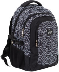 budmil Edwin fekete iskolatáska (10110149-S86)