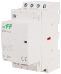 FF Filipowski ST25-40/24 Moduláris kontaktor, 25A, 24VAC, 4NO, 2 modul (ST25-40/24) (ST25-40-24V) (ST25-4024)