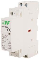 FF Filipowski ST25-20/24 Moduláris kontaktor, 25A, 24 VAC, 2 NO, 1 modul (ST25-20-24V) (ST25-20-24V)