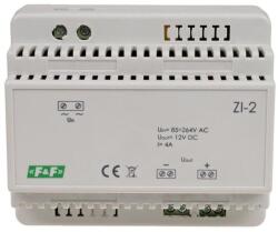FF Filipowski ZI-2 Tápegység, 4A 100÷264 VAC ki: 12V, 50 W (ZI-2) (ZI-2)