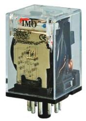 IMO Ipari relé, 3C/O, 10A, 24VDC, LED, tesztkar (RSE3PN24DC) (RSE3PN24DC)