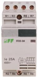 FF Filipowski ST25-04 Moduláris kontaktor, 25A, 0 NC+4 NO, 2 modul (ST25-04) (ST25-04)