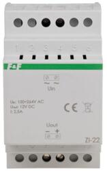 FF Filipowski ZI-22 Tápegység, 2, 5A 85÷264 VAC ki: 12V, 30 W (ZI-22) (ZI-22)