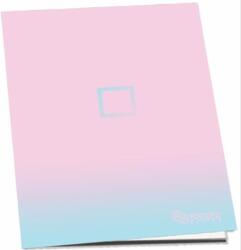 PULSE Füzet, tűzött, A4, kockás, 52 lap, PULSE "Pastel Colours (PL222169)