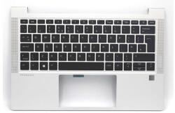 HP ProBook 430 G8 series M24297-031 angol (UK) kiosztású billentyűzettel palmrest/topcase felső burkolat ezüst