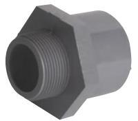 Aliaxis KM PVC menetes csatlakozó 50/63 6/4" KM (KIFV063050112)