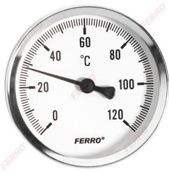 Ferro hőmérő 0-120°C D63 1/2" (T63120A)