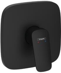 Hansgrohe Logis egykaros falsík alatti zuhanycsaptelep matt fekete (71605670) (71605670)