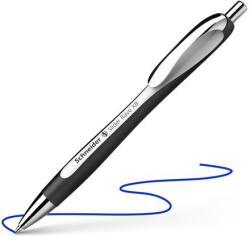 Schneider Golyóstoll, 0, 7 mm, nyomógombos, SCHNEIDER Slider Rave XB , fekete-fehér, kék (132549)