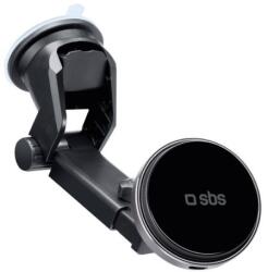SBS - Autótartó MagCharge, 15W, fekete