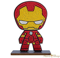 Craft Buddy - Gyémántszemes kirakó - Vasember "Marvel" - Crystal Art "Series 1 (CAFGR-MCU003)