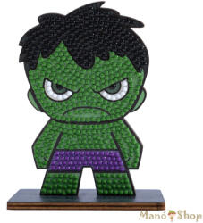 Craft Buddy - Gyémántszemes kirakó - Hulk "Marvel" - Crystal Art "Series 1 (CAFGR-MCU006)