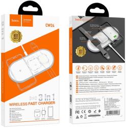hoco. CW24 vezeték nélküli töltő MagSafe 15w (fehér)