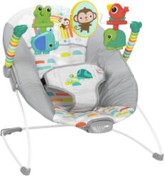 Bright Starts Ringató Pihenőszék Playful Paradise - Rezgő, Interaktív Babaszék Újszülött Kortól 9kg-ig