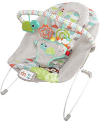 Bright Starts Rezgő Pihenőszék Dallamokkal Happy Safari - Vidám, Nyugtató Babaszék Újszülött Kortól 9kg-ig