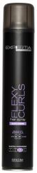 Expertia Hair Spray Flexy Curls flexibilis tartású hajlakk, 500 ml - hajvarazs